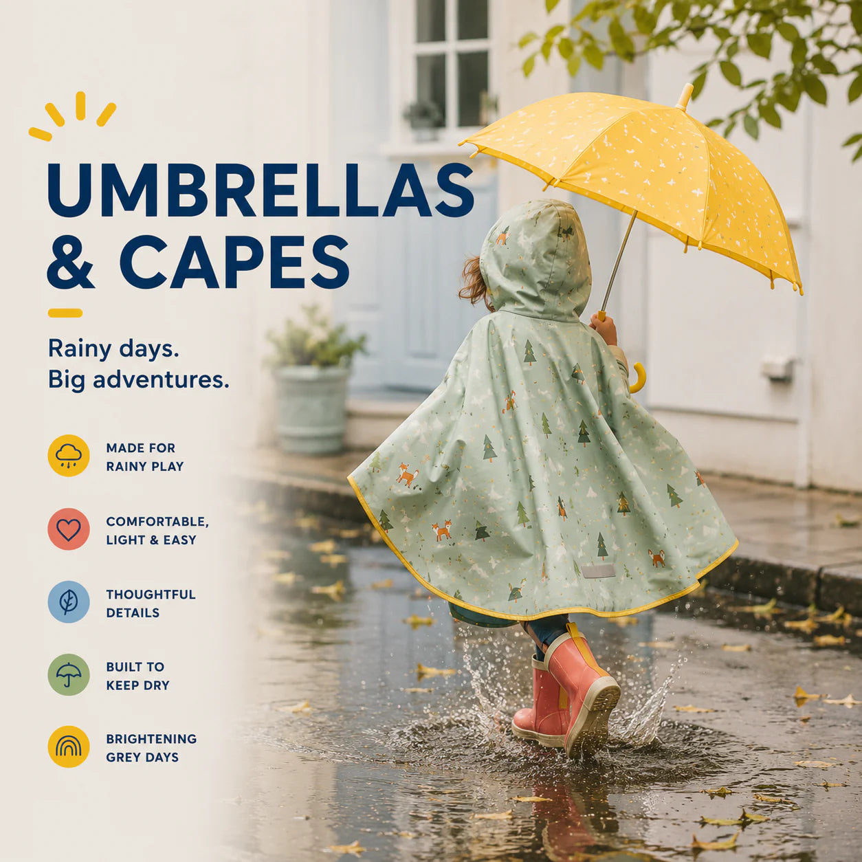 UMBRELLAS & CAPES