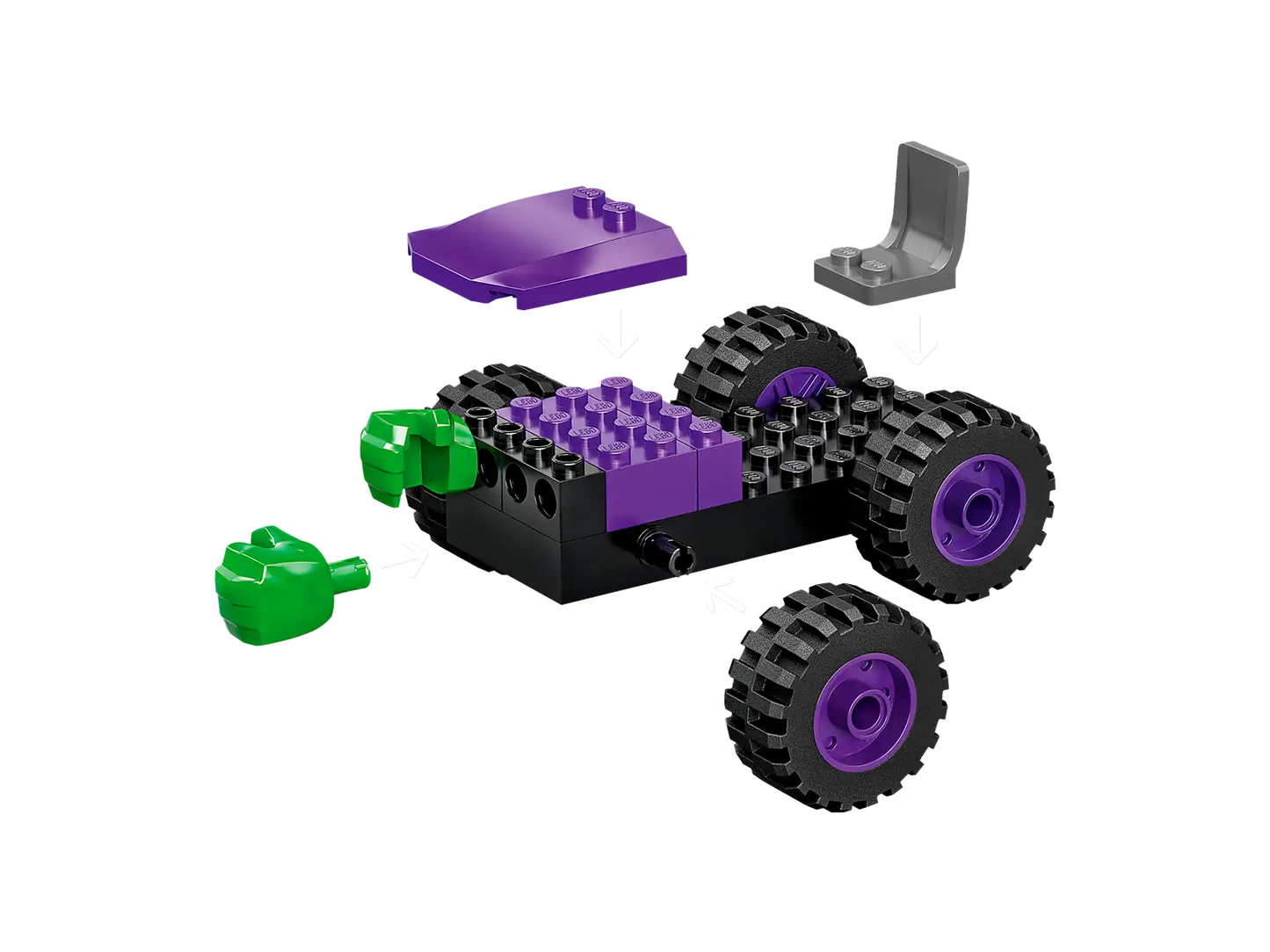 LEGO Hulk vs. Rhino Truck Showdown 10782