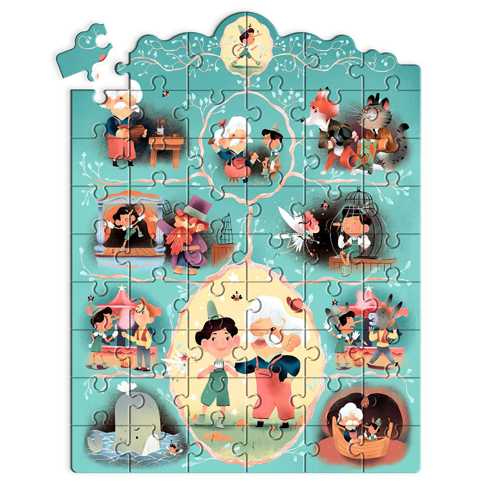 Djeco Puzzle Pinocchio 54 pcs