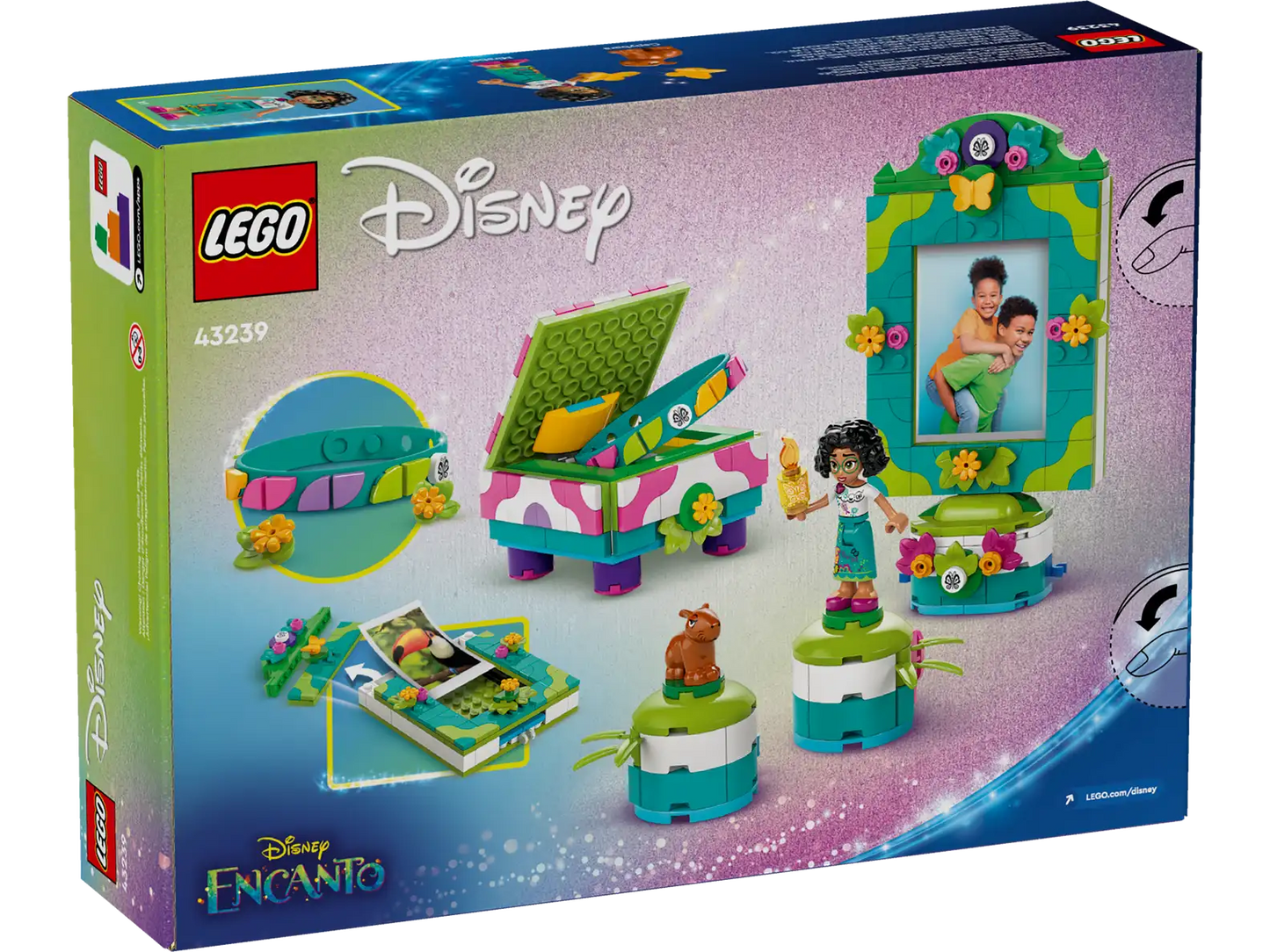 LEGO® ǀ Disney Encanto Mirabel’s Photo Frame and Jewelry Box 43239