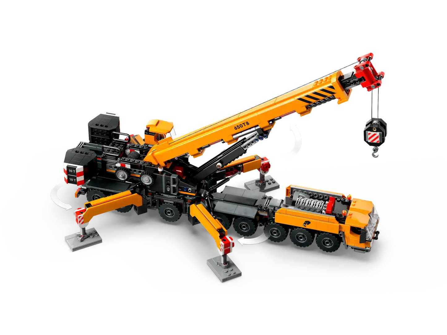 LEGO® City Yellow Mobile Construction Crane toy 60409