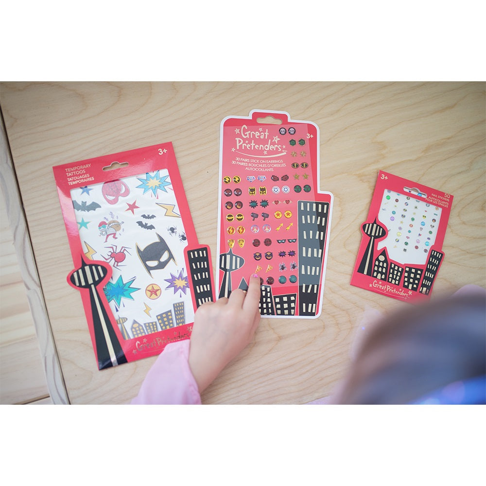 Great Pretenders Superhero Nail Stickers