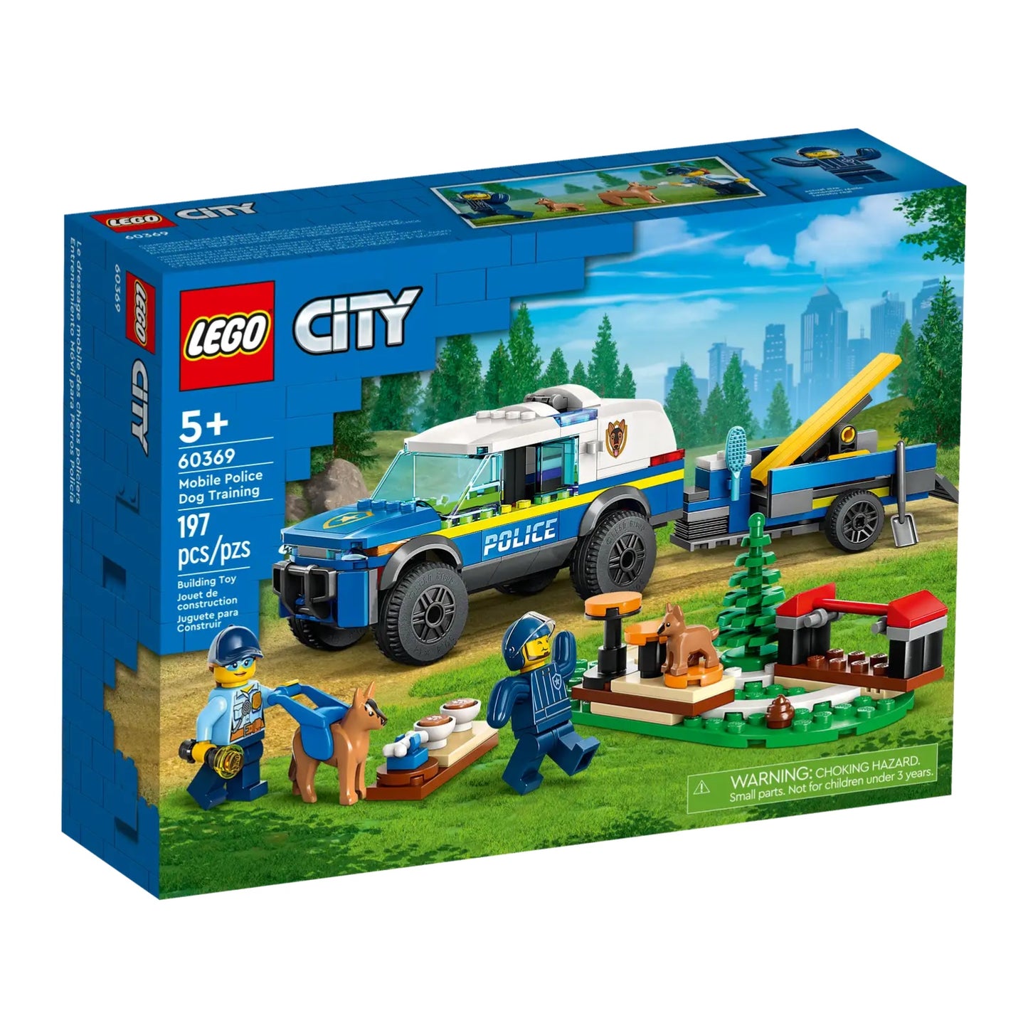 LEGO® City Mobile Police Dog Training 60369