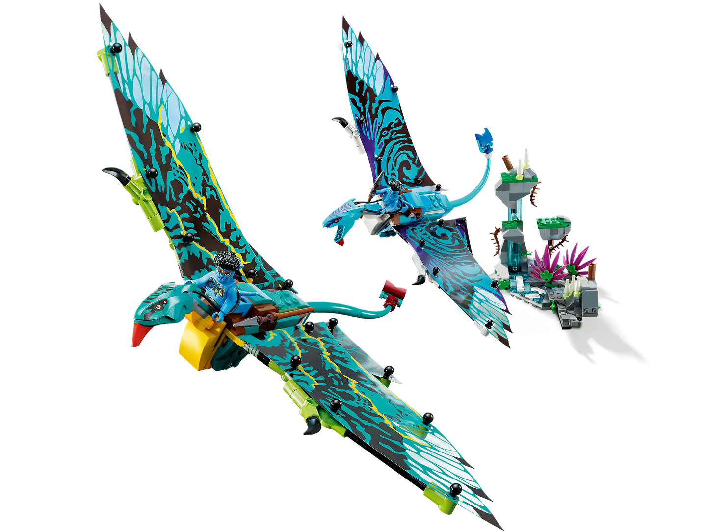 LEGO® Avatar Jake &amp; Neytiri’s First Banshee Flight 75572