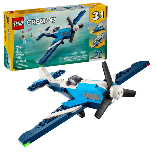 LEGO Creator 3in1 Aircraft: Race Plane 31160