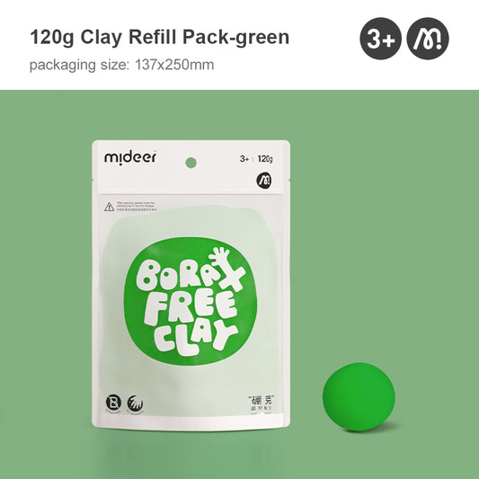 STEAM Clay- Green, Borax Free