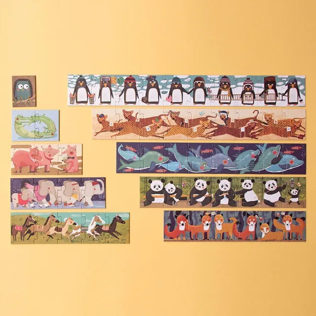 10 Penguins: Set of First Puzzles for Kids