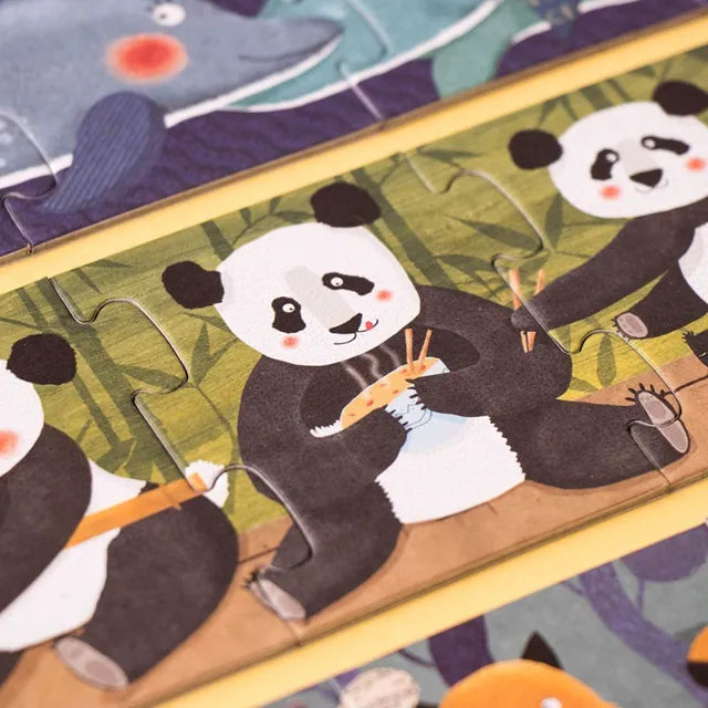 10 Penguins: Set of First Puzzles for Kids