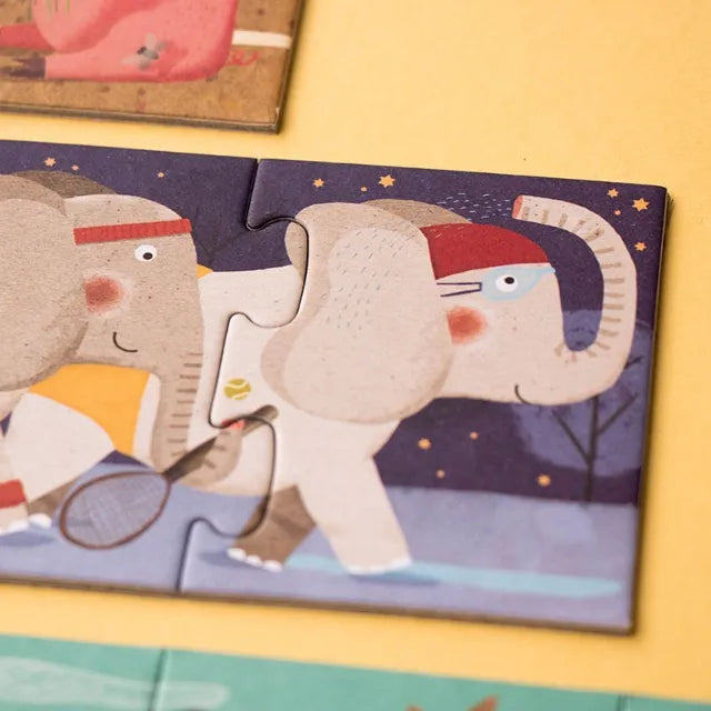 10 Penguins: Set of First Puzzles for Kids
