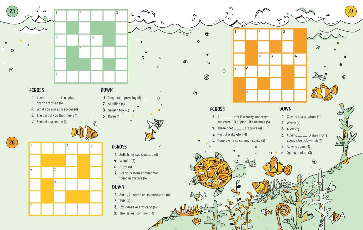 100 Children’s Crosswords: Animals, Usborne