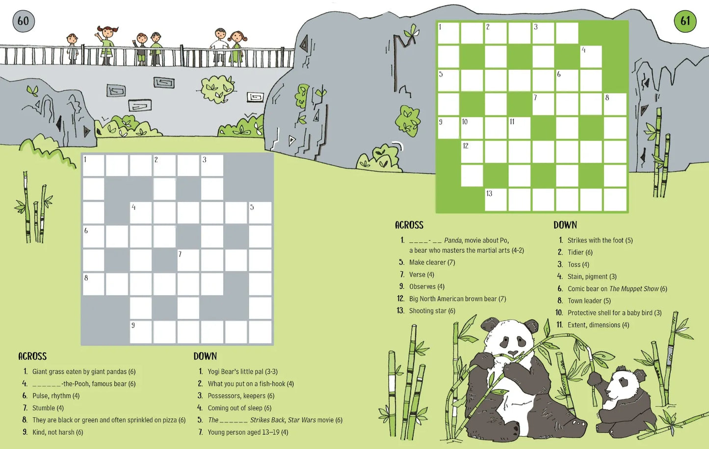 100 Children’s Crosswords: Animals, Usborne