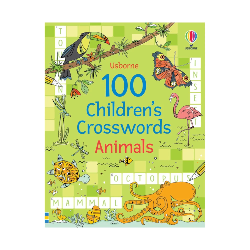 100 Children’s Crosswords: Animals, Usborne