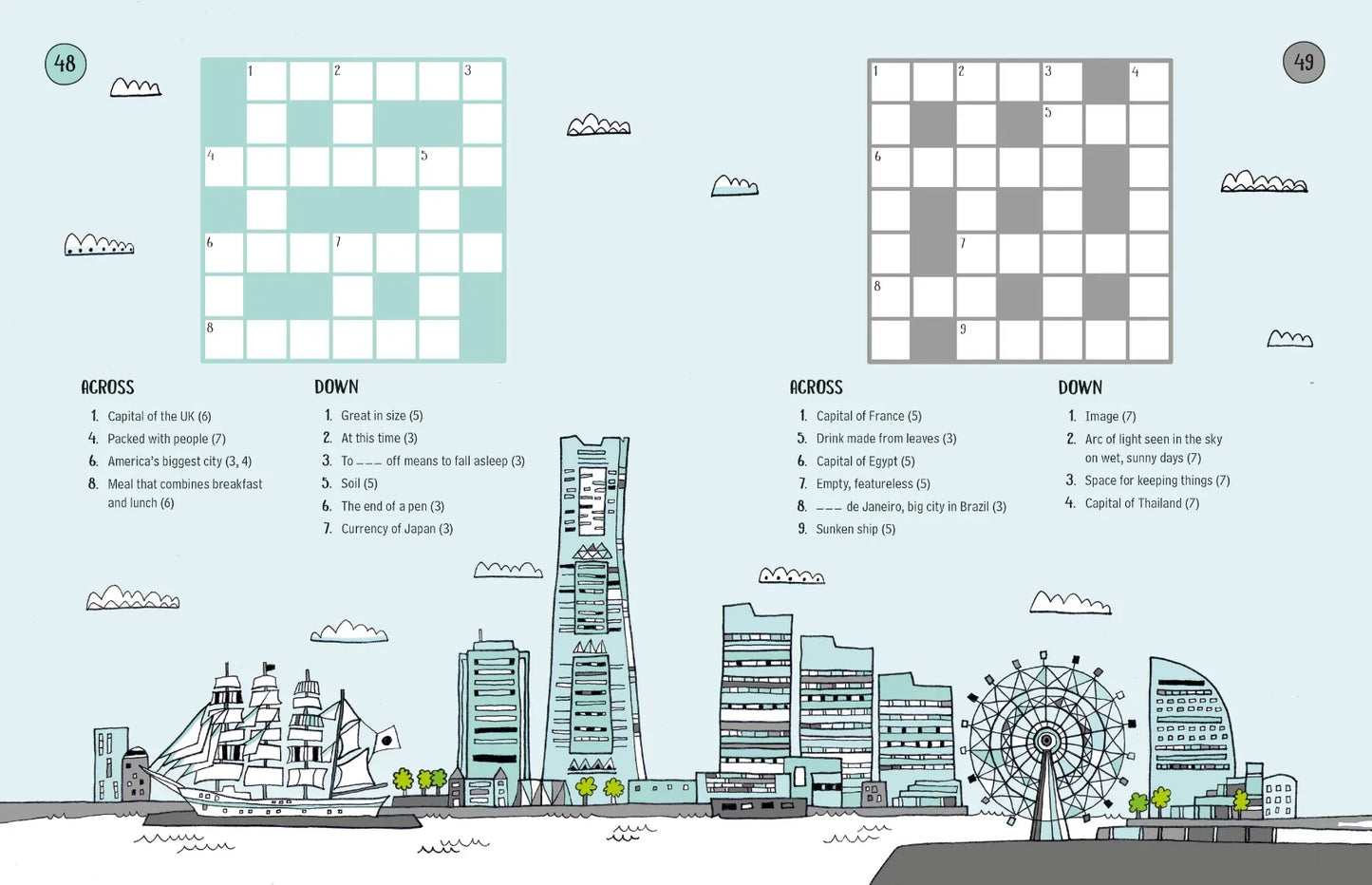 100 Children’s Crosswords: Planet Earth, Usborne