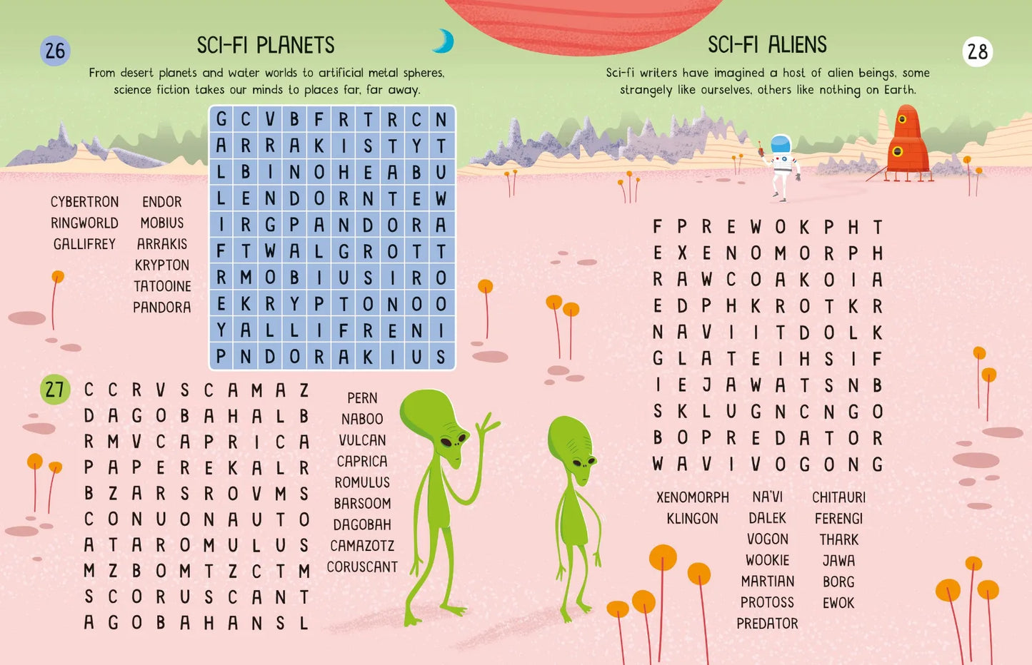 100 Children’s Wordsearches: Space, Usborne