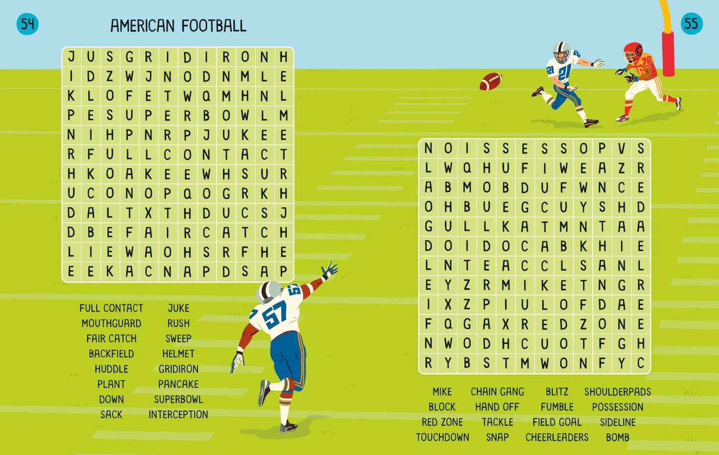 100 Children’s Wordsearches: Sports, Usborne