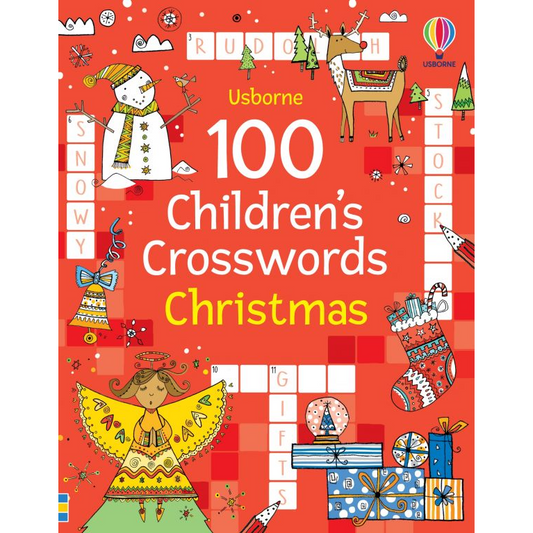 100 Children's Crosswords: Christmas, Usborne