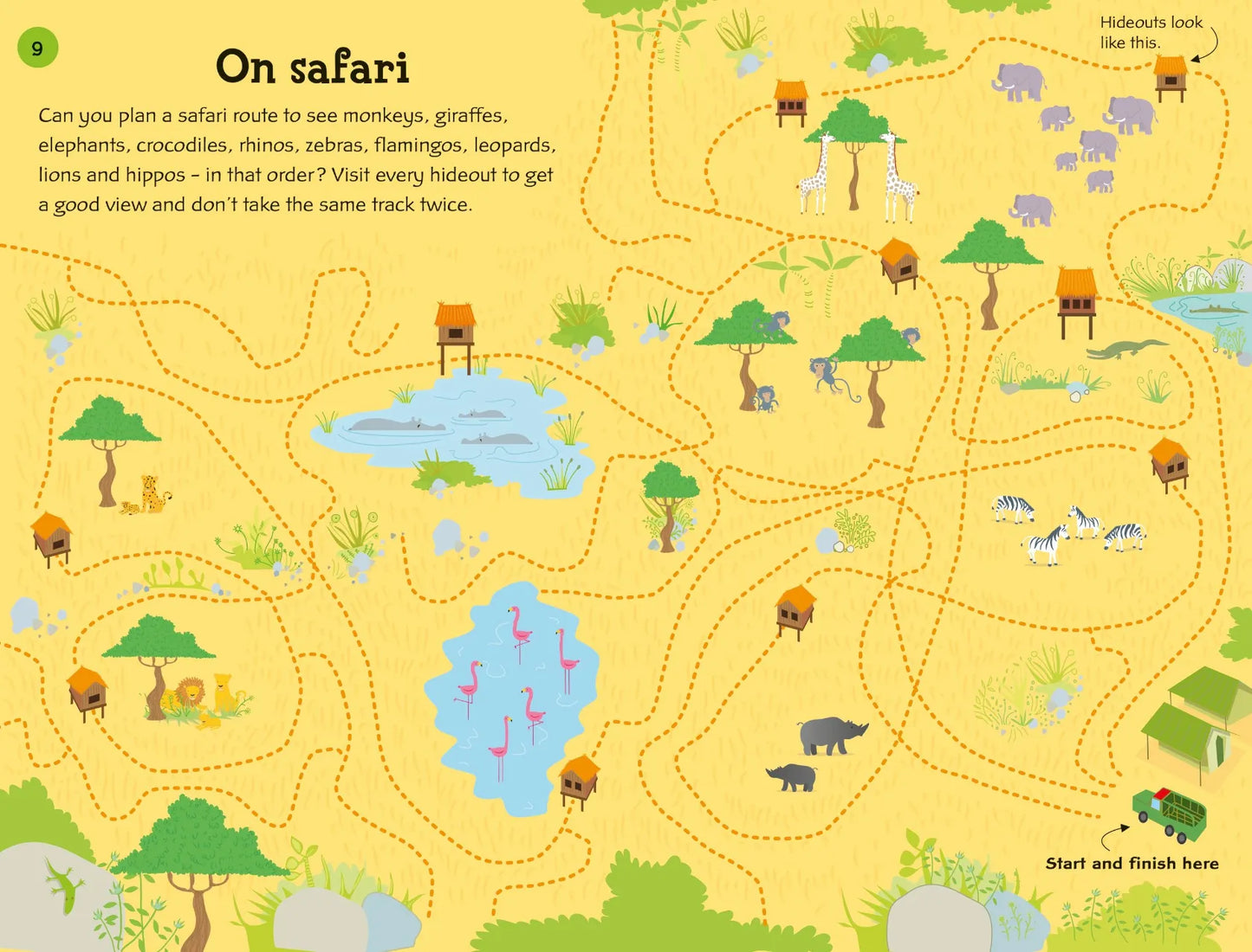 Activity book: 100 Things to Do on a Journey, Usborne