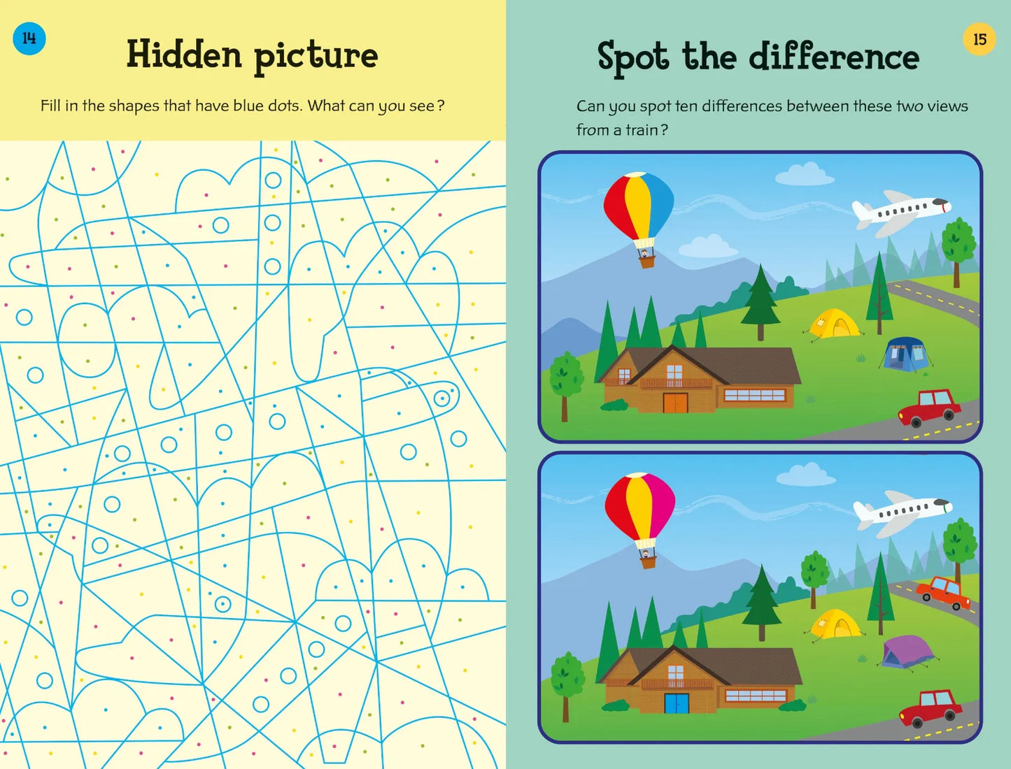 Activity book: 100 Things to Do on a Journey, Usborne