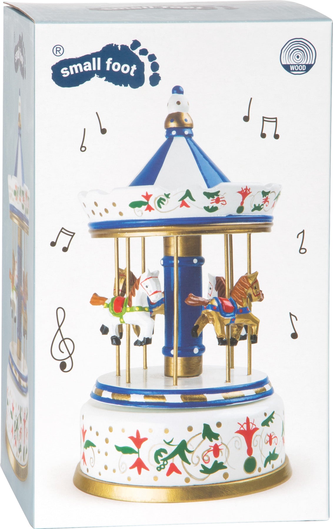 Musical Box Nostalgic Carousel, Small foot