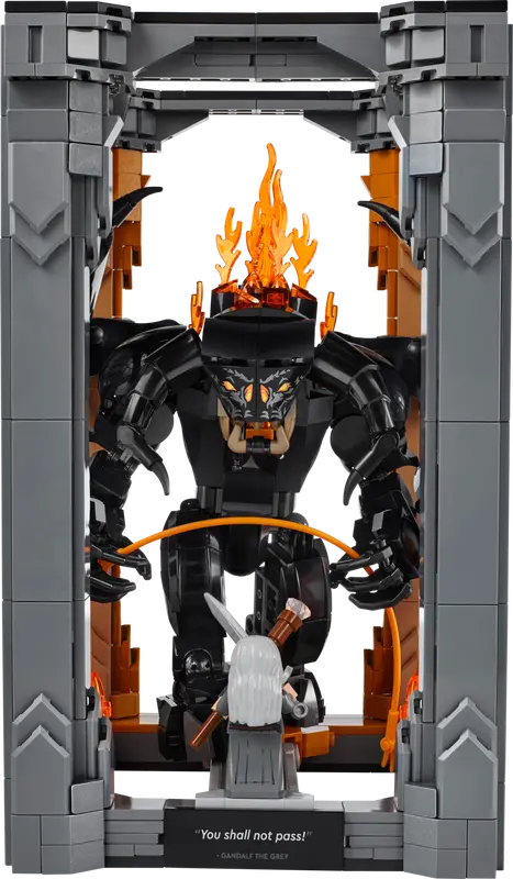 LEGO Icons The Lord of the Rings: Balrog Book Nook 10367