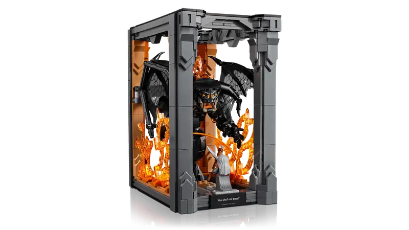 LEGO Icons The Lord of the Rings: Balrog Book Nook 10367
