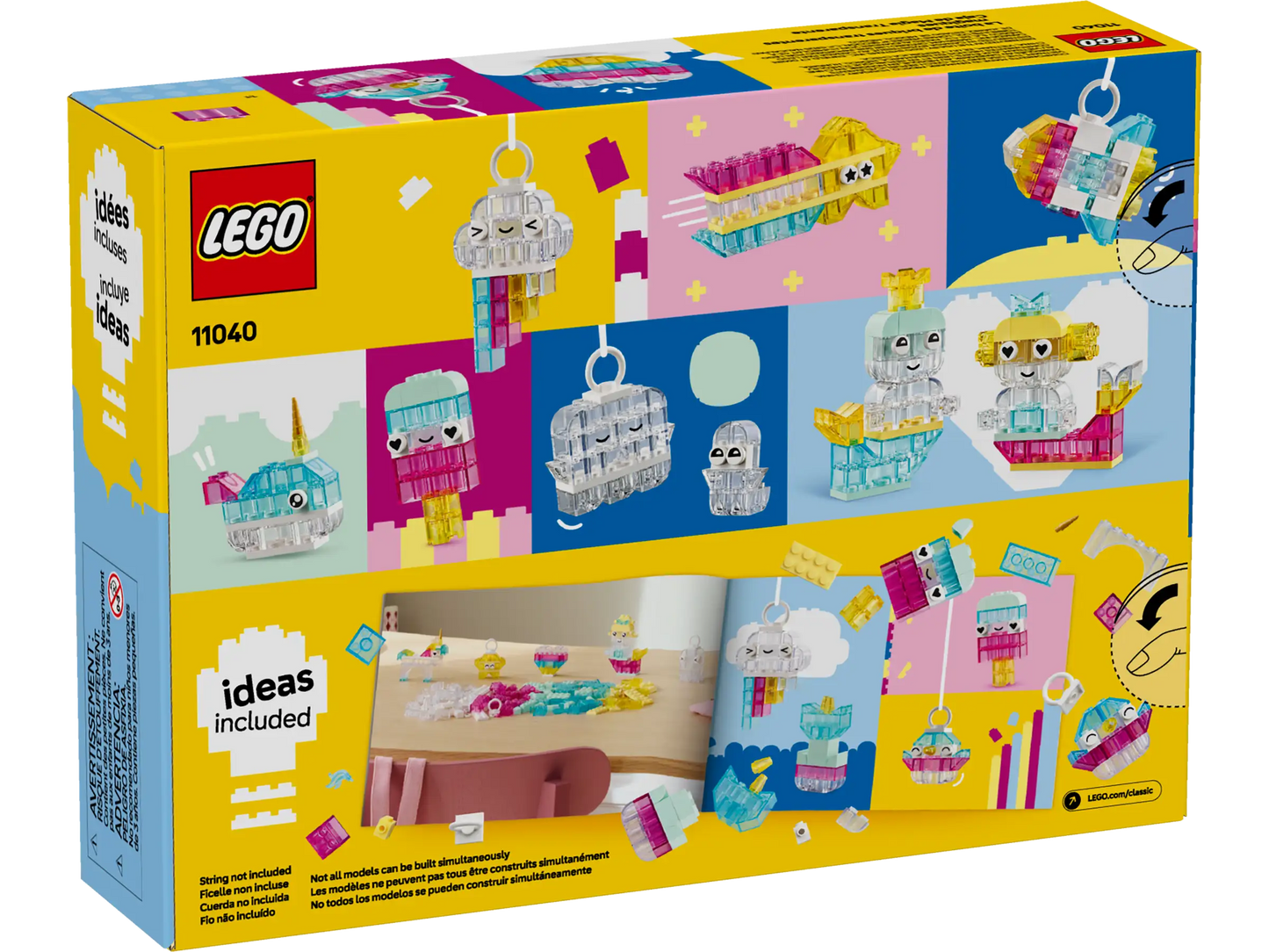 LEGO Classic Magical Transparent Box 11040