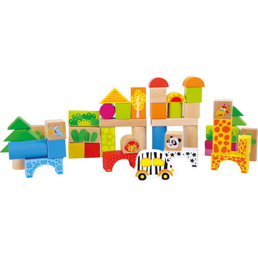 Wooden Blocks Zoo, Small foot