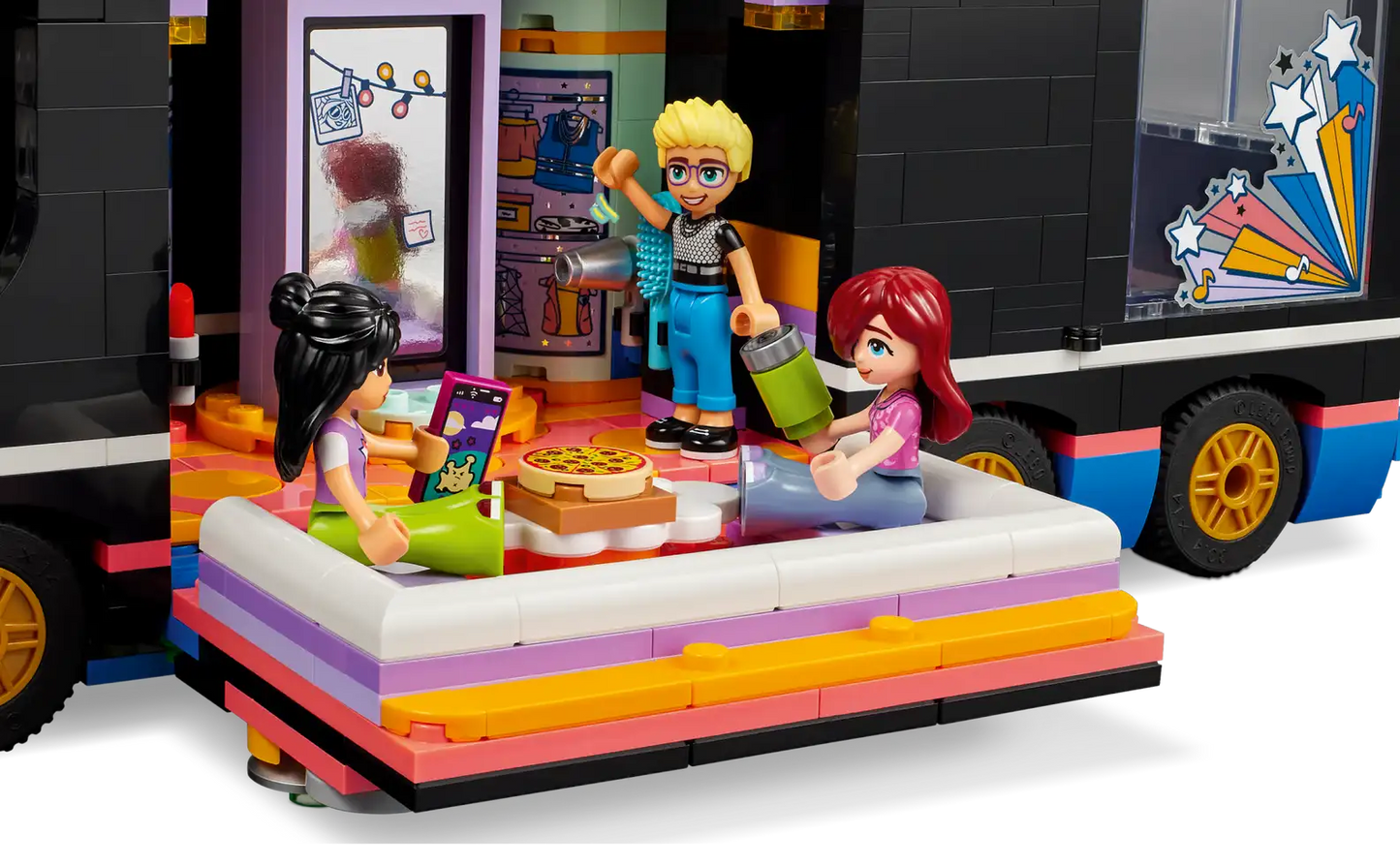 LEGO® Friends Pop Star Music Tour Bus toy playset 42619