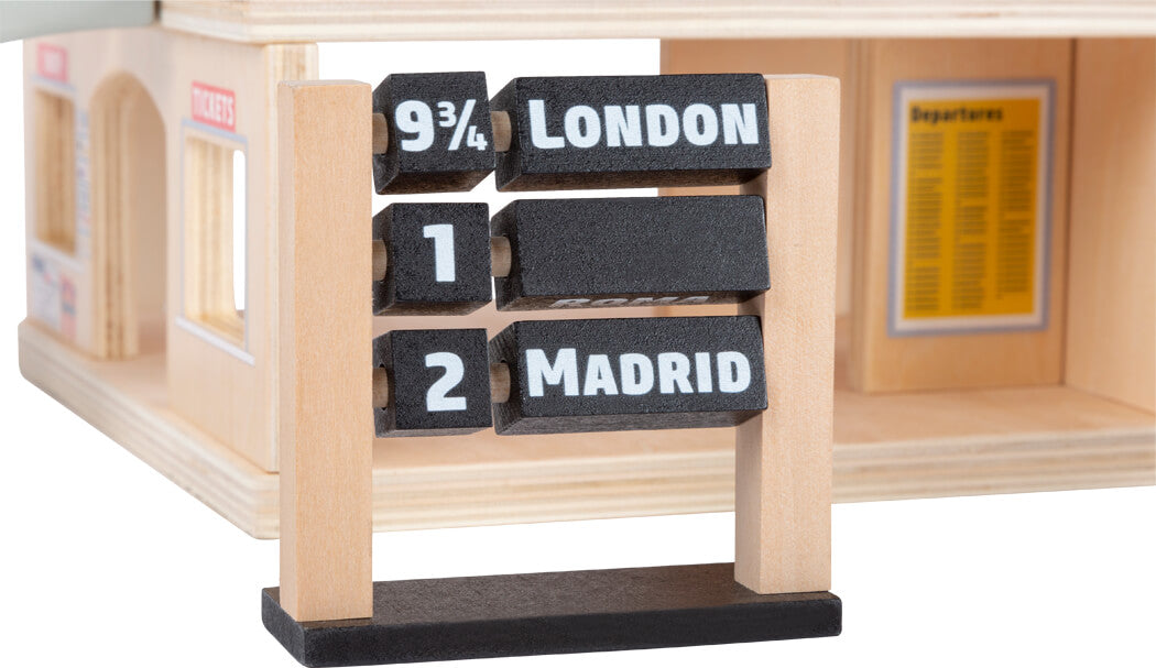 Train Station with Accessories, Small foot