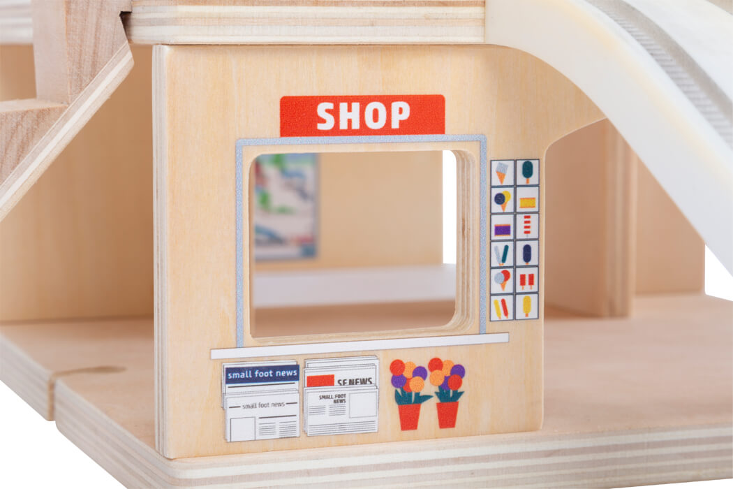 Train Station with Accessories, Small foot