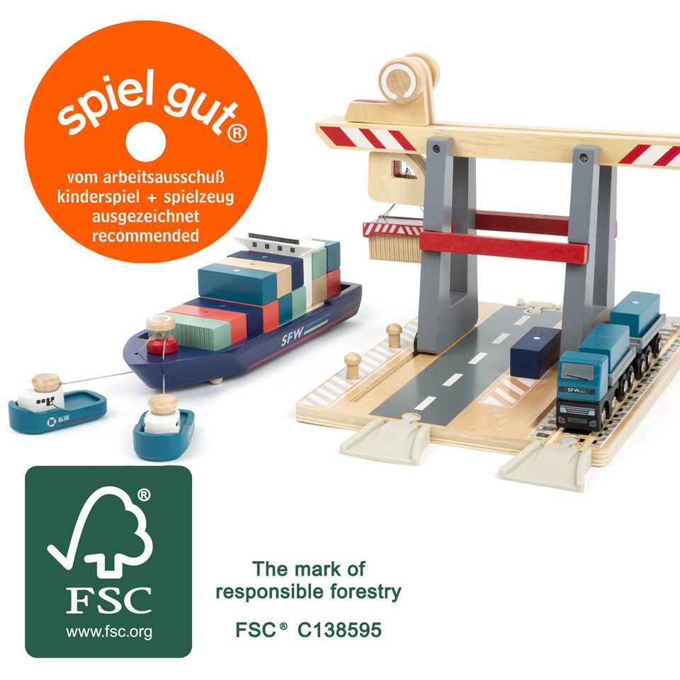 Container Terminal with Accessories
