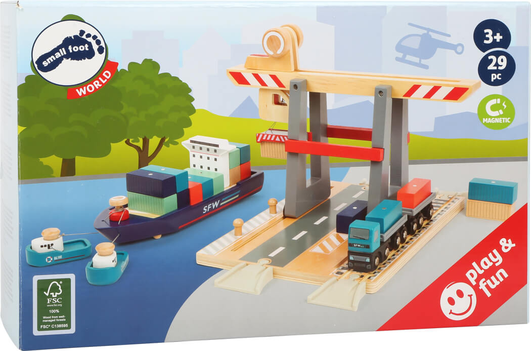 Container Terminal with Accessories