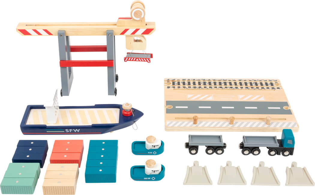 Container Terminal with Accessories