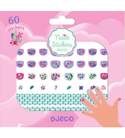 Djeco Petite fleur 120 nail stickers