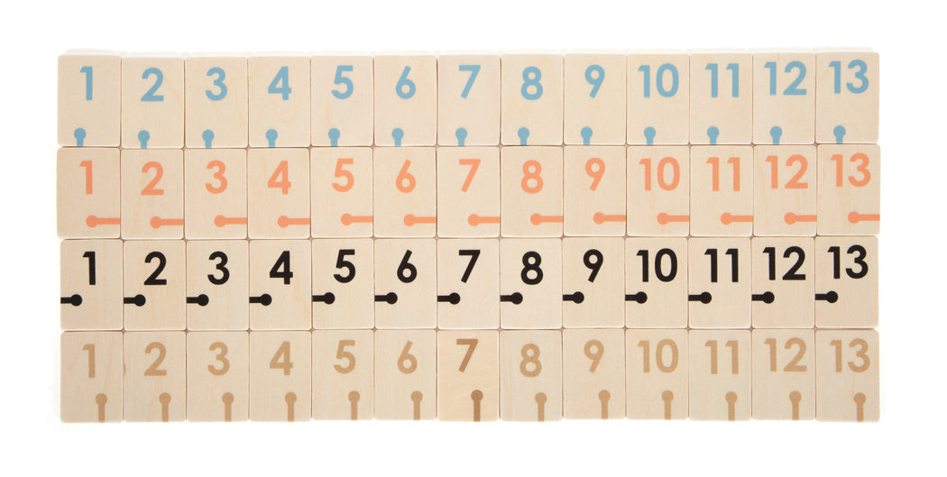 Gold Edition, Rummikub Game for Kids 7+