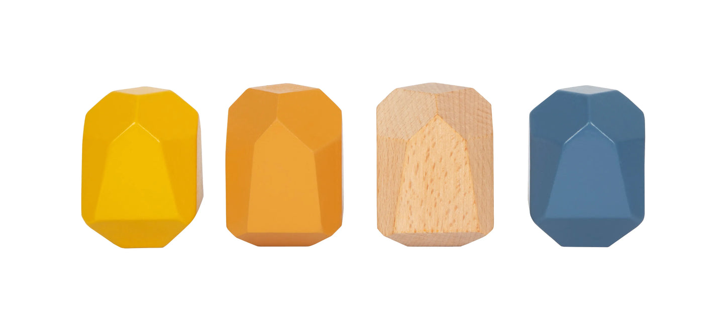 Montessori Wooden Balance Blocks, Small Foot
