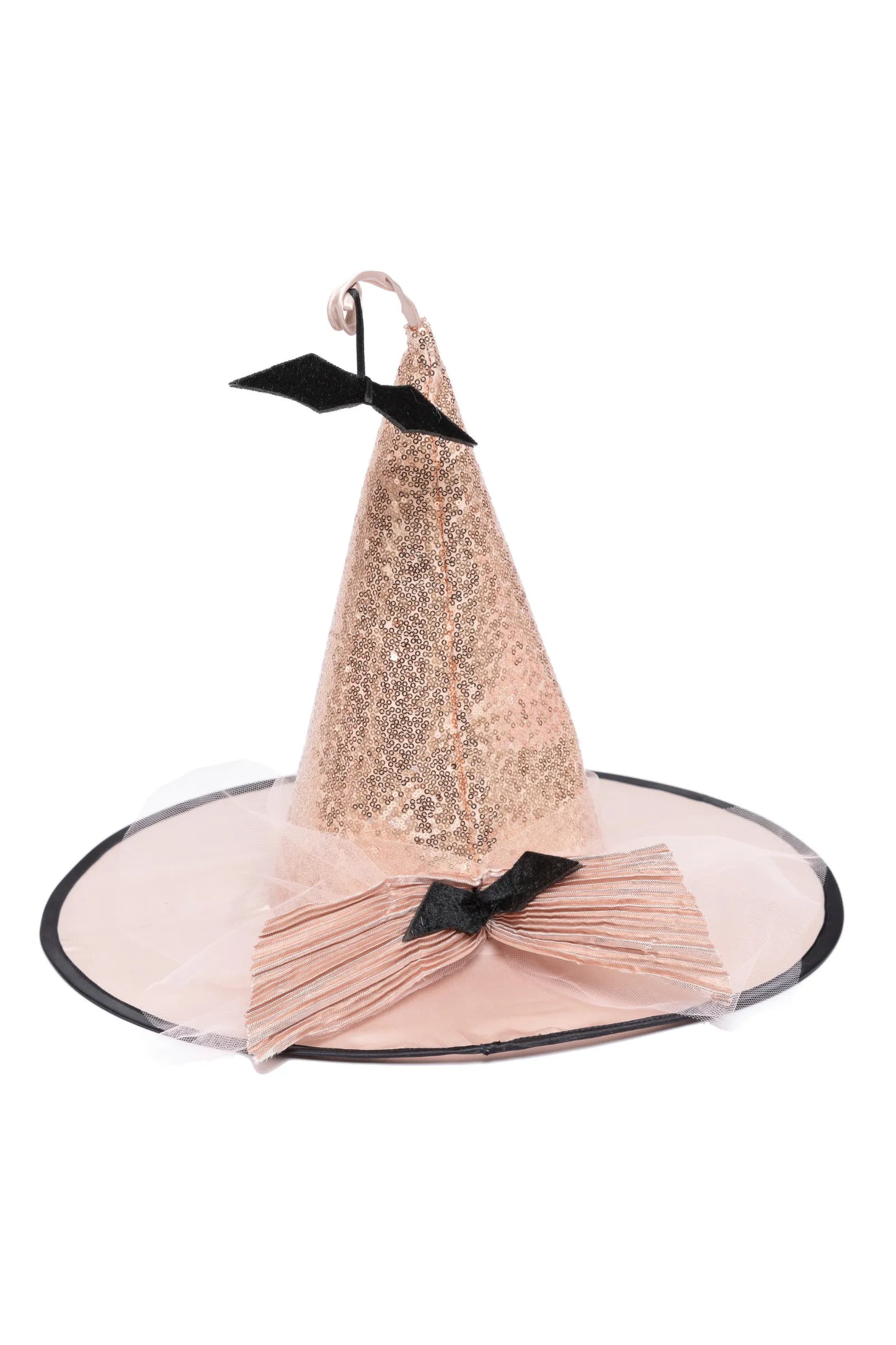 Glam Witch Hat, Halloween Accessory For Kids One Size