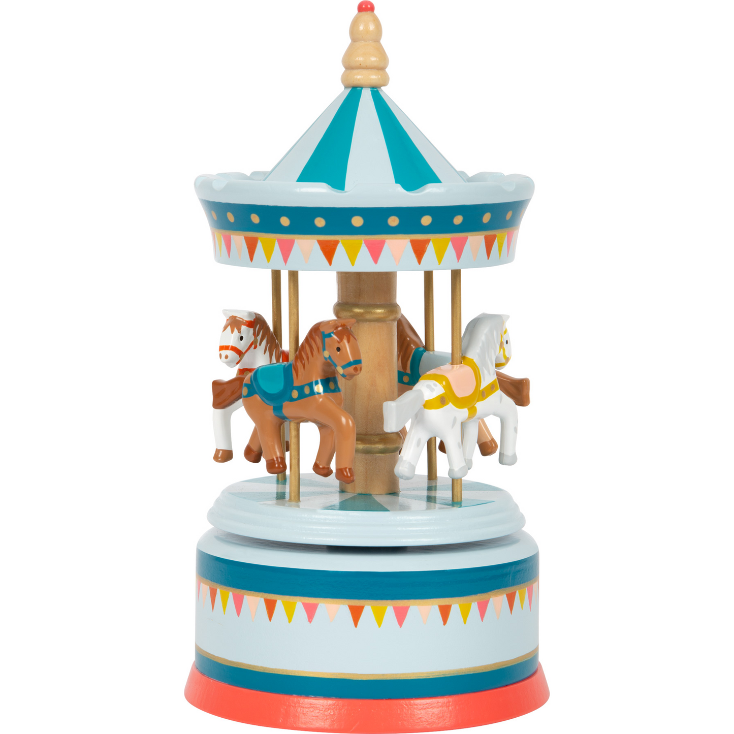 Musical Box Horse Carousel Circus, Small foot