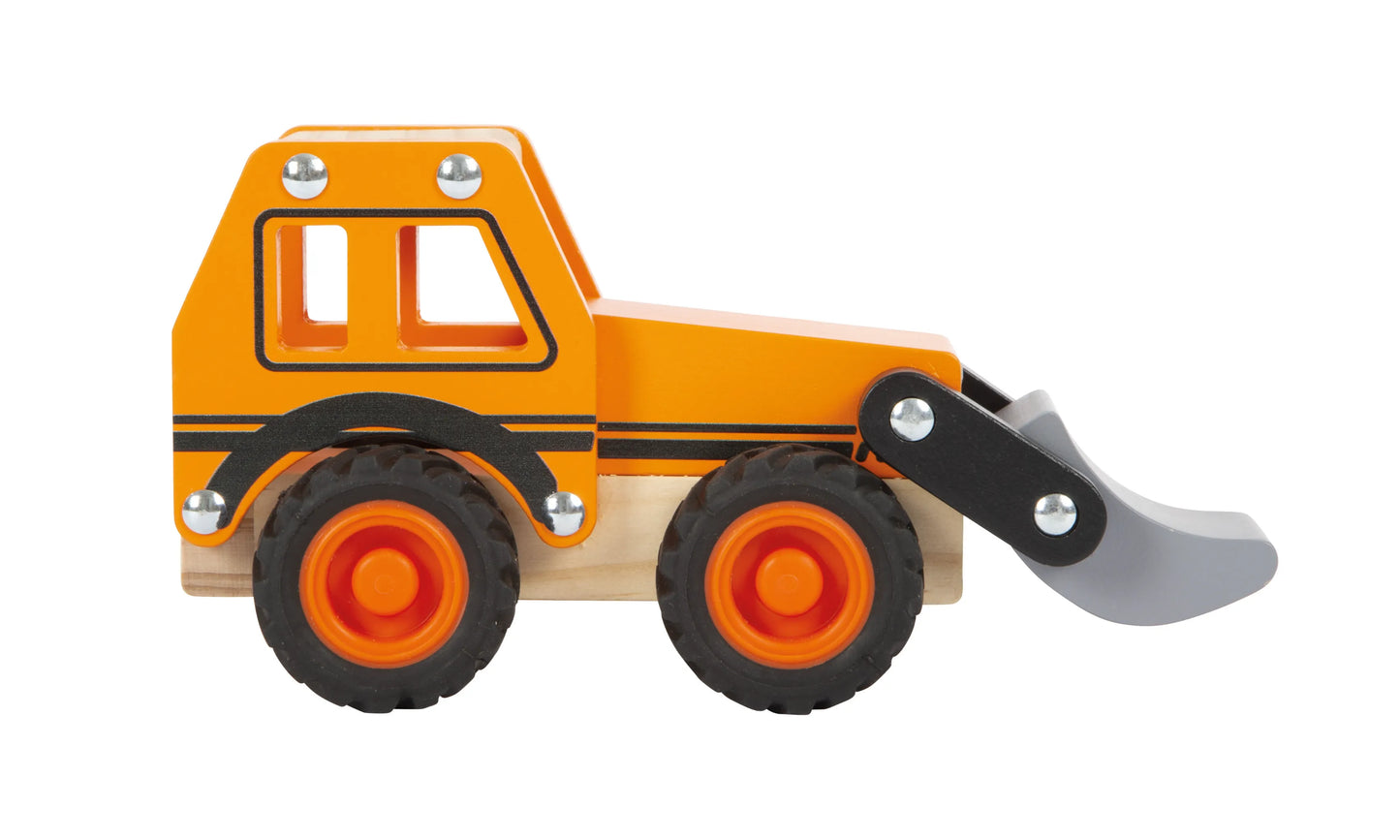 Wooden toy: Excavator, Small Foot