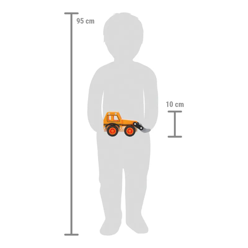 Wooden toy: Excavator, Small Foot