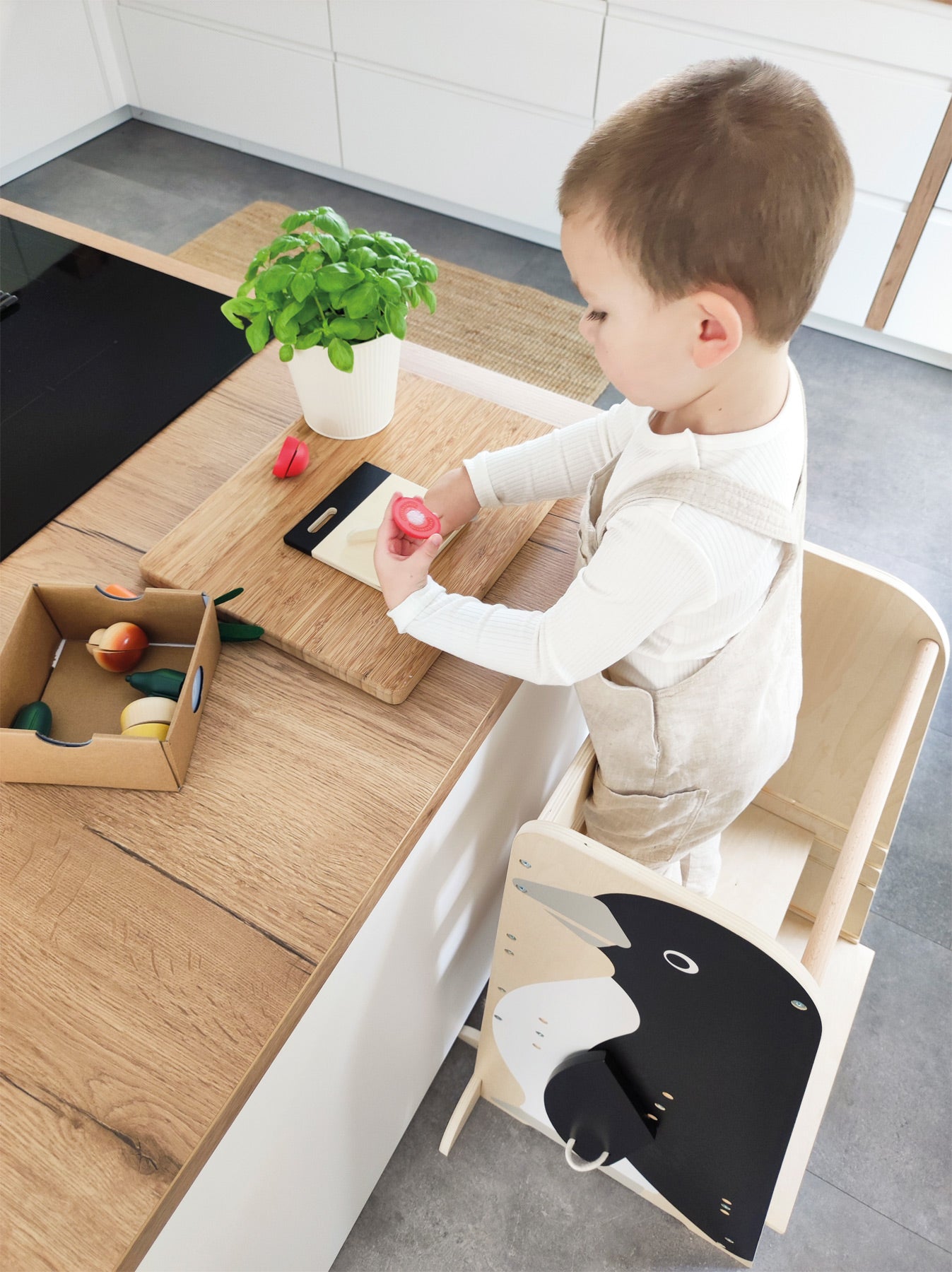 Penguin Learning Tower "Wildlife", Small foot