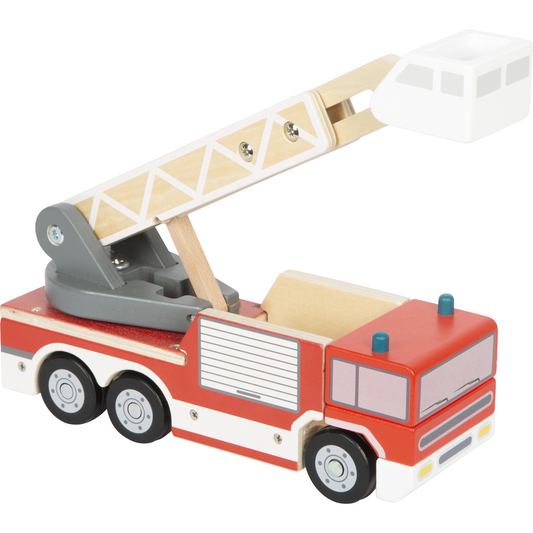 Fire Engine with Rotating Ladder, Small foot