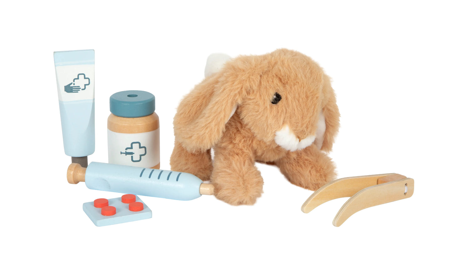 Play Set: Veterinarian Bag With Rabbit, Small Foot