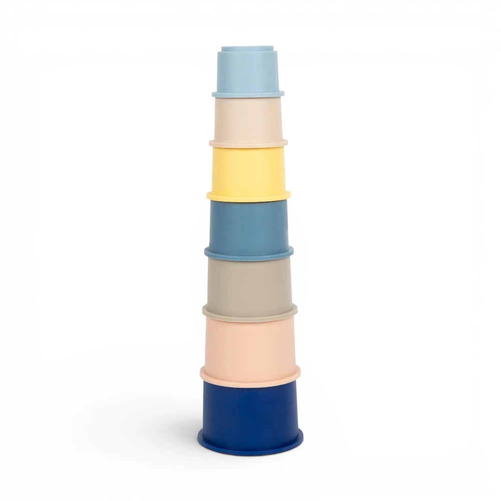 Silicone Stacking Cups, Small Foot
