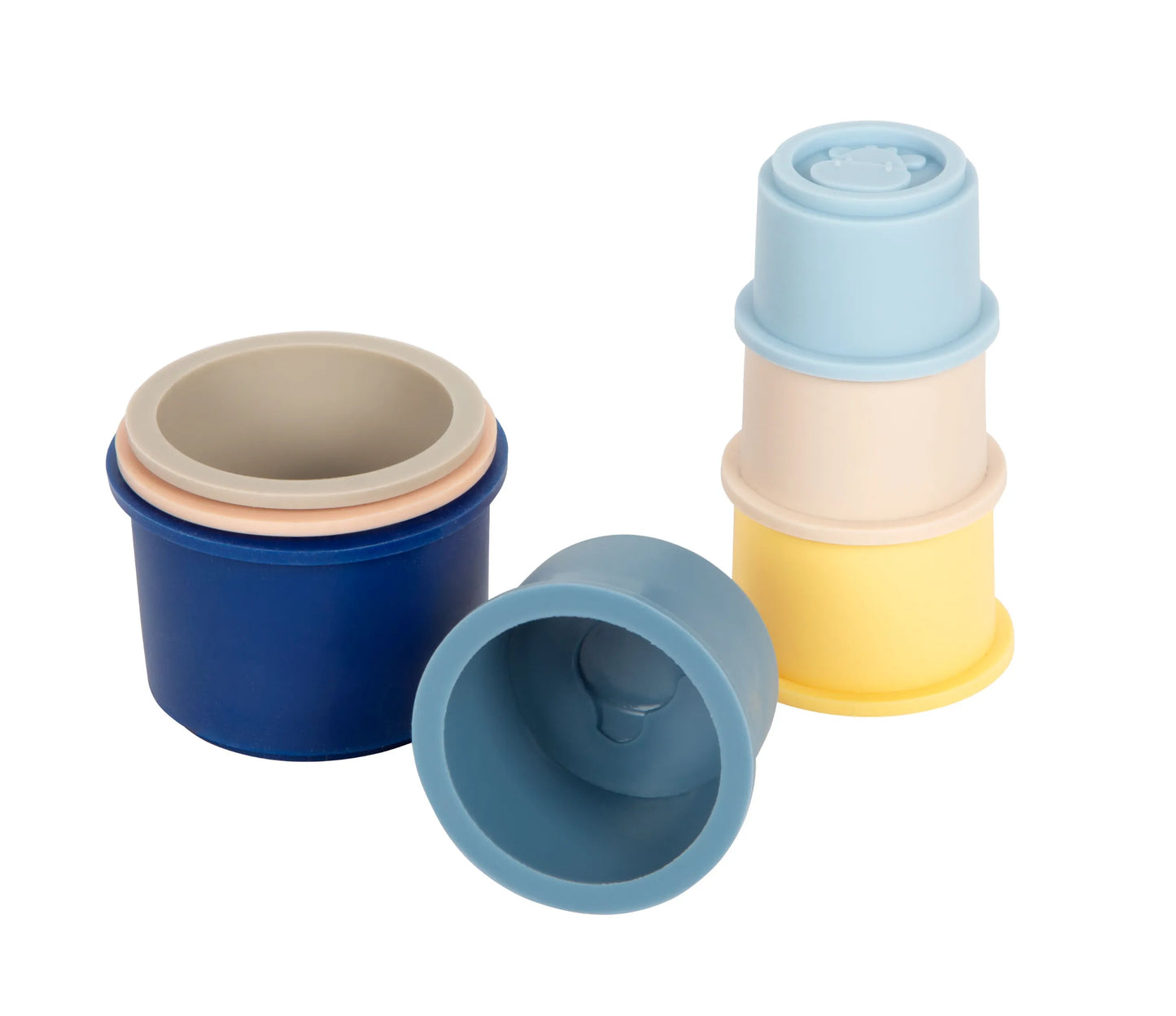 Silicone Stacking Cups, Small Foot