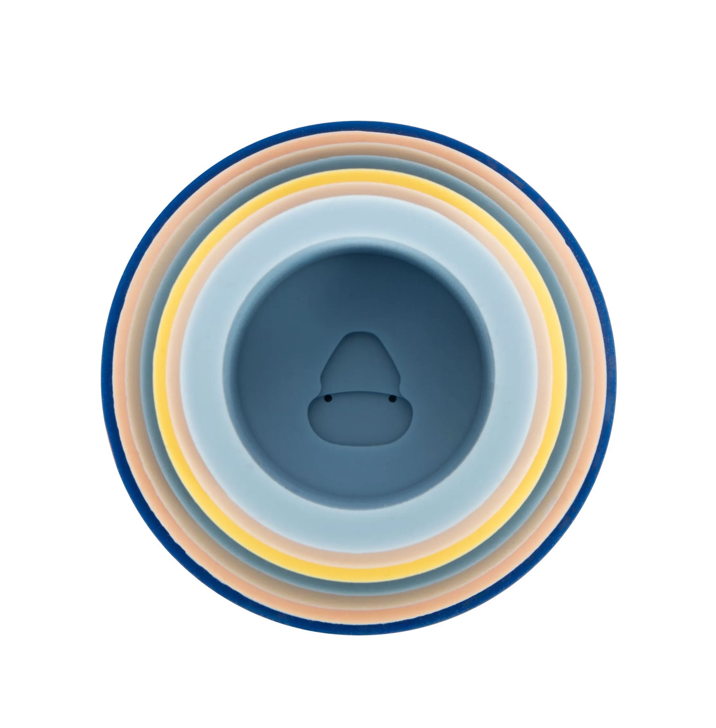Silicone Stacking Cups, Small Foot