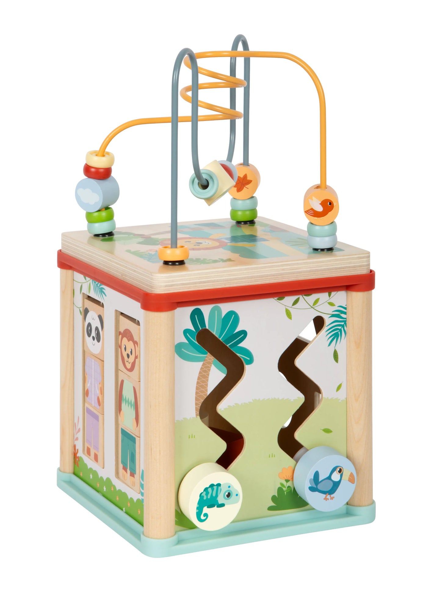 Motor Activity Cube: Jungle Friends, Small Foot