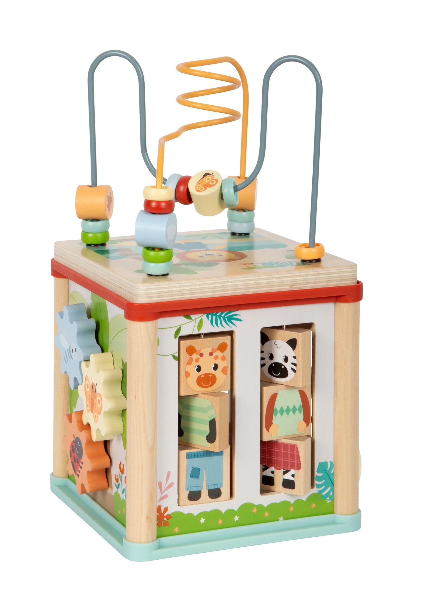 Motor Activity Cube: Jungle Friends, Small Foot