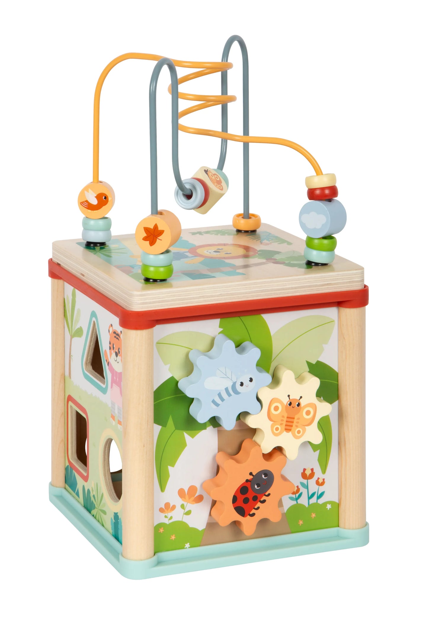 Motor Activity Cube: Jungle Friends, Small Foot