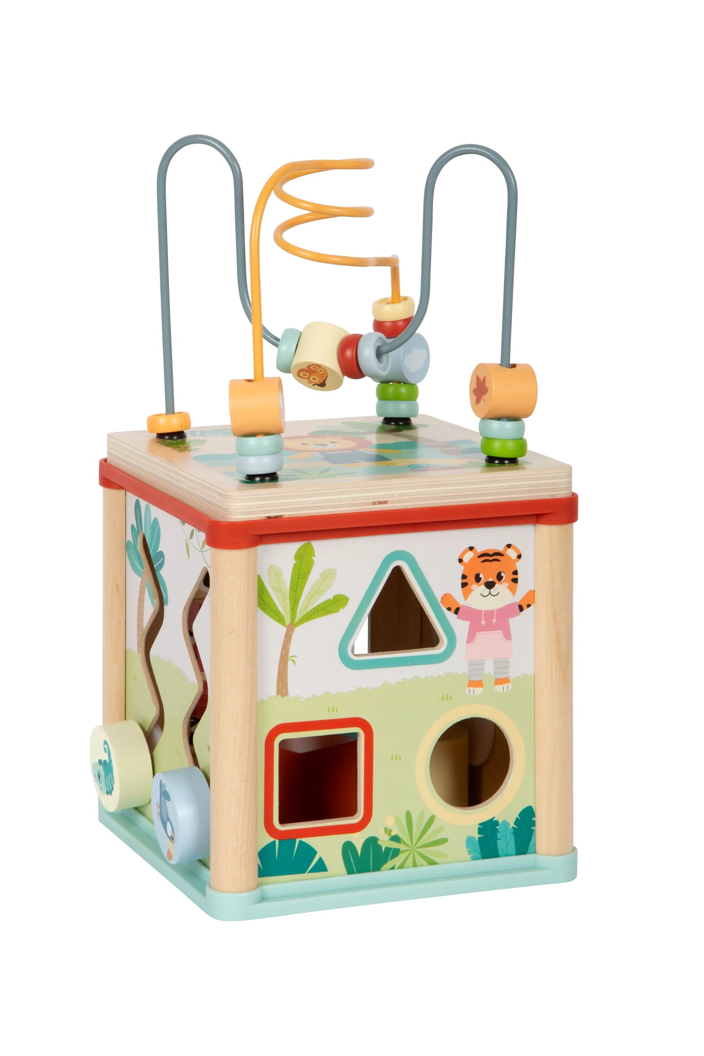 Motor Activity Cube: Jungle Friends, Small Foot